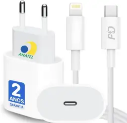 Carregador 25w Turbo Para iPhone 8 X Xr 11 12 13 14 Pro Max Fonte Usb C — imagem 8