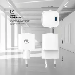 Gshield Carregador de Parede Universal Ultra Rápido USB-C 20W Power Delivery — imagem 3