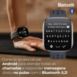 Amazfit Bip 6 smartwatch 46 mm, bateria de 14 dias, tela AMOLED de 1 — imagem 7