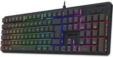 Teclado Membrana Gamer Redragon Netherbane K521-RGB USB Preto — imagem 3