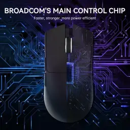Mouse Gamer ATTACK SHARK X11 Sem Fio Tri-Mode (2.4G/Bluetooth/USB) Com Base RGB — imagem 5