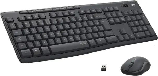 Combo Teclado Mouse sem fio Logitech