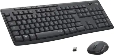 Combo Teclado e Mouse sem fio Logitech MK295 com Digitação e Clique Silencioso — imagem 1