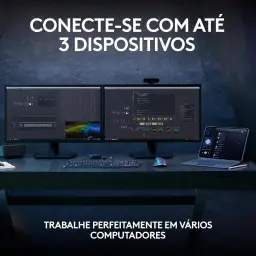 Teclado sem fio Logitech MX Keys S com clique silencioso, teclas programáveis — imagem 11