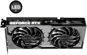 PLACA DE VIDEO GALAX GEFORCE RTX 5060 TI 8GB 1-CLICK OC GDDR7 128 BITS — imagem 2
