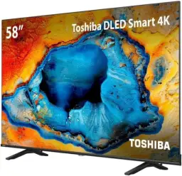 Smart TV DLED 58" 4K Toshiba 58C350NS VIDAA 3 HDMI 2 USB Wi-Fi - TB031M — imagem 2
