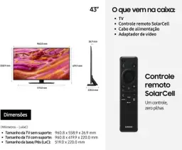 Samsung Vision AI TV 43" NEO QLED ULTRA 4K QN90F 2025 — imagem 9