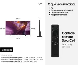 Samsung Vision AI TV 55" OLED 4K S85F 2025 — imagem 9