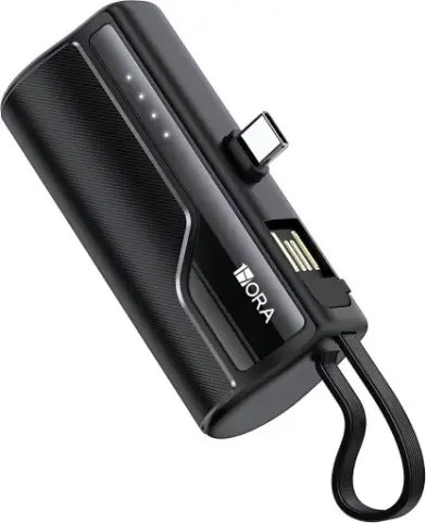 Power Bank Bateria Portátil 1Hora Preto