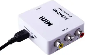Adaptador Conversor AV RCA para HDMI Escalonamento Hardware Full HD — imagem 3