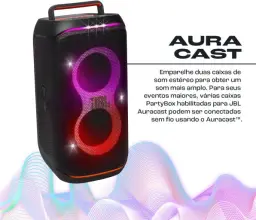 JBL, Caixa de Som, PartyBox Club 120, Bluetooth, Show de Luzes — imagem 4