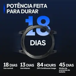Zeblaze Smart Watch Stratos 3 Pro Relogio Inteligente Masculino Relógio — imagem 6