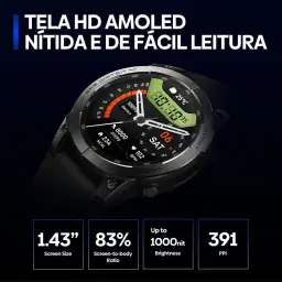 Zeblaze Smart Watch Stratos 3 Pro Relogio Inteligente Masculino Relógio — imagem 2