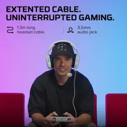Headset Gamer HyperX Cloud Stinger 2 Core PS5 - para PlayStation, Headset Leve — imagem 2