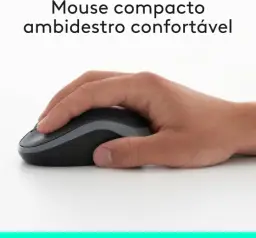 Combo Teclado e Mouse sem fio Logitech MK270 com Teclas de Mídia de Fácil — imagem 3