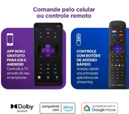 Smart TV 50" Roku Multi 4K Compatível com Alexa e Google Home - TL059M — imagem 8