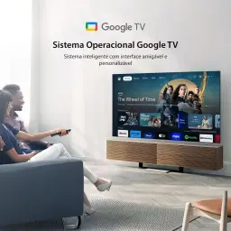 Smart TV QLED 50" 4K Toshiba 50C450NS Google TV 3 HDMI 2 USB Wi-Fi - TB034M — imagem 3