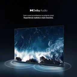Smart TV QLED 50" 4K Toshiba 50C450NS Google TV 3 HDMI 2 USB Wi-Fi - TB034M — imagem 6