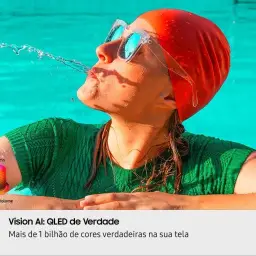 Samsung Vision AI TV 43" QLED Ultra 4K QEF1 2025, Pontos Quânticos — imagem 3