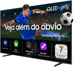 Samsung Vision AI TV 43" QLED Ultra 4K QEF1 2025, Pontos Quânticos — imagem 2