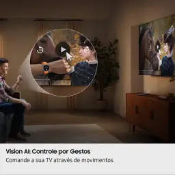 Samsung Vision AI TV 43" QLED Ultra 4K QEF1 2025, Pontos Quânticos — imagem 5