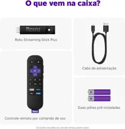 Roku Streaming Stick Plus 4K 2025 | Dispositivo de streaming para TV 4K com — imagem 12