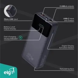 Power Bank Pro 20000mAH, Bateria Portátil Universal, Carga Rápida — imagem 5