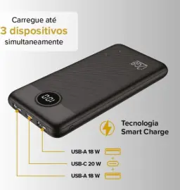I2GO, Carregador Portátil (Power Bank) Ultra Rápido 10000mAh — imagem 4