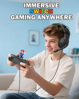 NUBWO U3 Fone de Ouvido Com fio e Microfone, Fone de Ouvido Gamer Hadset for PC — imagem 2