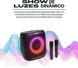 JBL, Caixa de Som, PartyBox Encore 2, Bluetooth, Show de Luzes — imagem 6