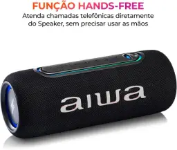 Caixa de Som Speaker AIWA SP-05-LB 30W Bluetooth IPX5 — imagem 5
