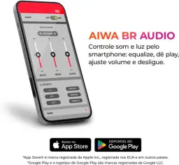 Caixa de Som Speaker AIWA SP-05-LB 30W Bluetooth IPX5 — imagem 7