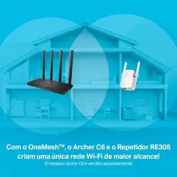 Repetidor WiFi TP-Link RE305 AC1200, Dual Band 5 GHz e 2,4 Ghz — imagem 3