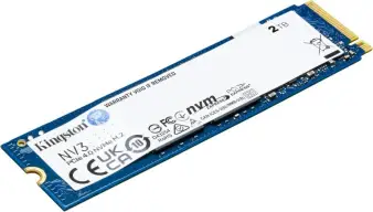 Kingston NV3 2TB M.2 2280 NVMe SSD | PCIe 4.0 Gen 4x4 | Até 6000 MB/s | — imagem 2