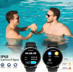 Smartwatch PEJE 1.39 Polegadas - Tela Touch Sensível, À Prova d'Água IP68 — imagem 2