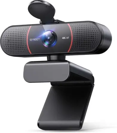 EMEET Webcam C960 4K PC sensor Sony UHD