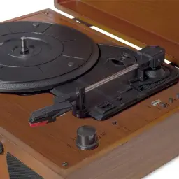Raveo Vitrola com USB e Bluetooth, Sonetto Wood, 10W, marrom — imagem 5