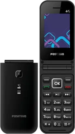 Celular POSITIVO P51 Flip Função Modem