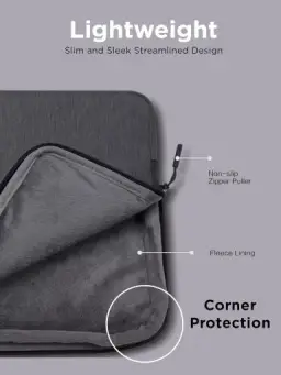 Capa para Notebook até 15.6 Lenovo Urban Sleeve, Cinza — imagem 3