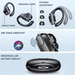 Lenovo Fone de Ouvido Sem Fio Original XT80 Esportes Fones de Ouvido Sem Fio — imagem 3