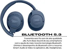 JBL, Fone de Ouvido Bluetooth, Tune 770NC, Over Ear, Sem Fio — imagem 3