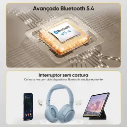 QCY H3 ANC Fone de Ouvido Bluetooth, Cancelamento de Ruído Ativo Headphone — imagem 7