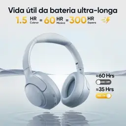 QCY H3 ANC Fone de Ouvido Bluetooth, Cancelamento de Ruído Ativo Headphone — imagem 6