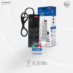Filtro de Linha iCLAMPER Energia 8 com Proteção contra Surtos Elétricos(DPS) 8 — imagem 5
