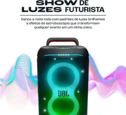 JBL, Caixa de Som, PartyBox Stage 520, Bluetooth, Portátil, Show de Luzes — imagem 3