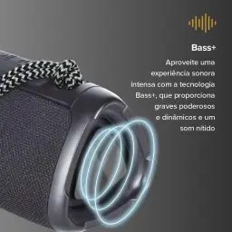 I2GO, Caixa De Som Bluetooth 3 Angle Sound. 12W RMS, Resistente à Água, Preto — imagem 8