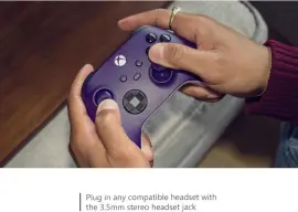 CONTROLE SEM FIO XBOX - ASTRAL PURPLE — imagem 10