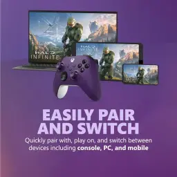 CONTROLE SEM FIO XBOX - ASTRAL PURPLE — imagem 5