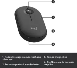 Combo Teclado e Mouse sem fio Logitech MK470 com Design Slim — imagem 7