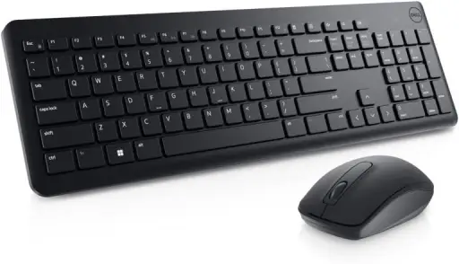 Dell KM3322W Teclado Mouse sem fio Preto